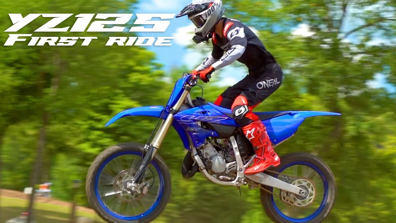 Первая поездка на двухтактном мотоцикле YZ125 2022 года!