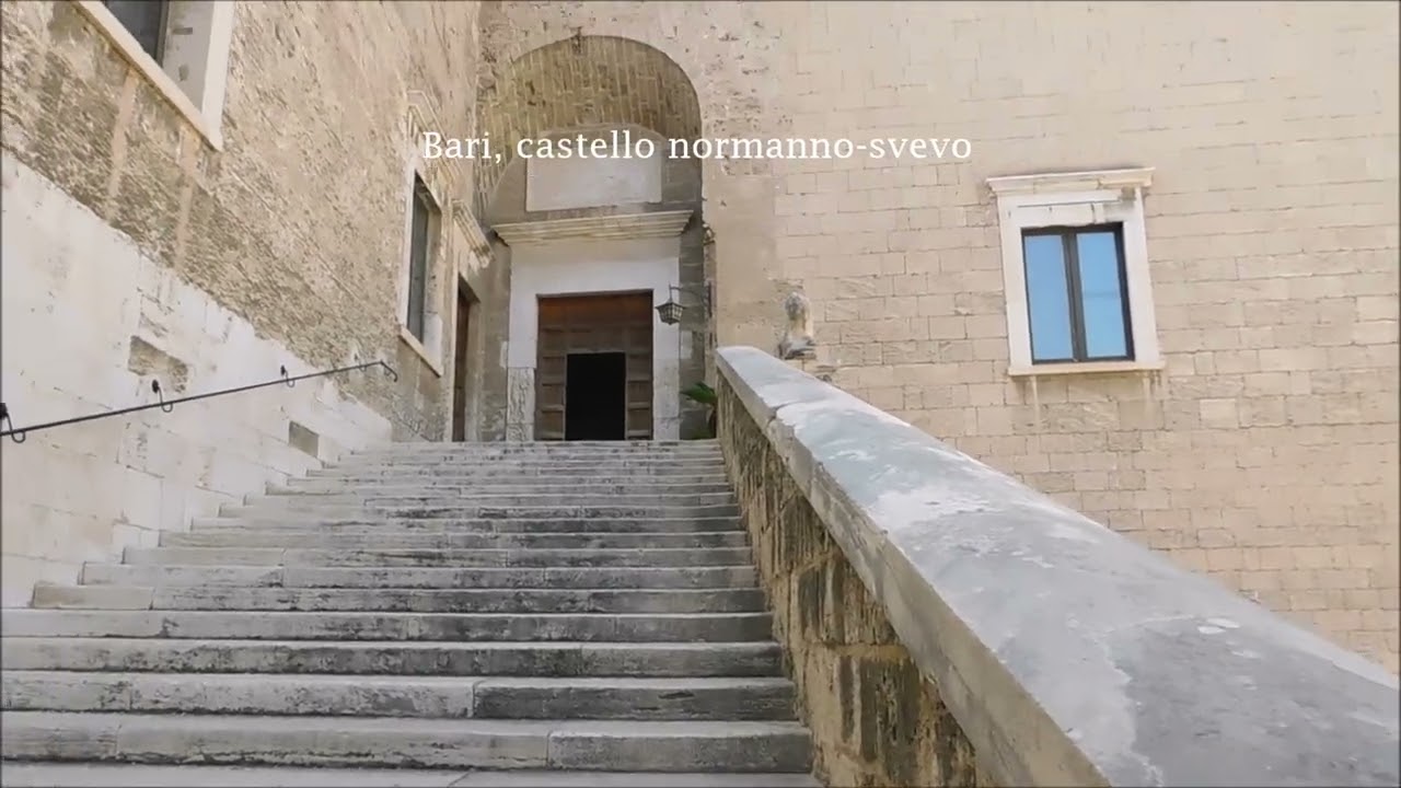 STORIA e CULTURA: BARI, IL CASTELLO NORMANNO SVEVO  -  P. Pannone           A. Festini