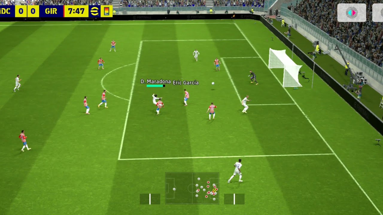 Real Madrid vs Girona #efootball #football #pes #fifa #efootball2024 #soccer