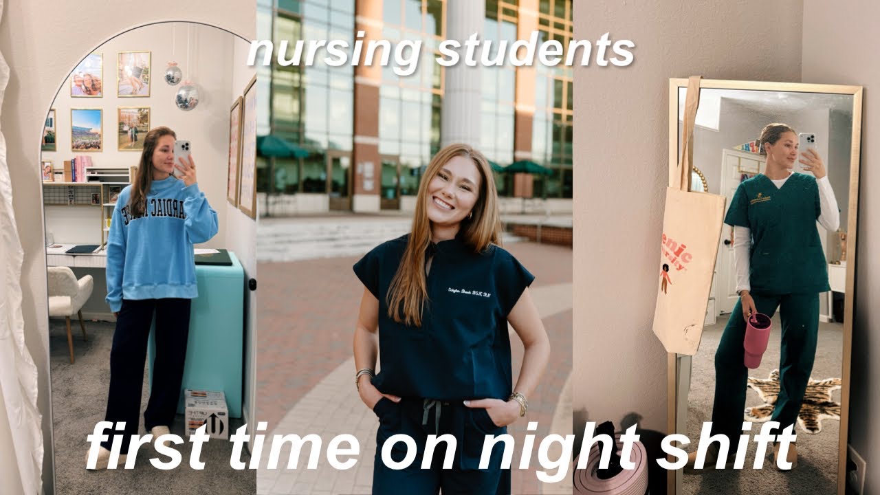 my first night shift as a nursing student