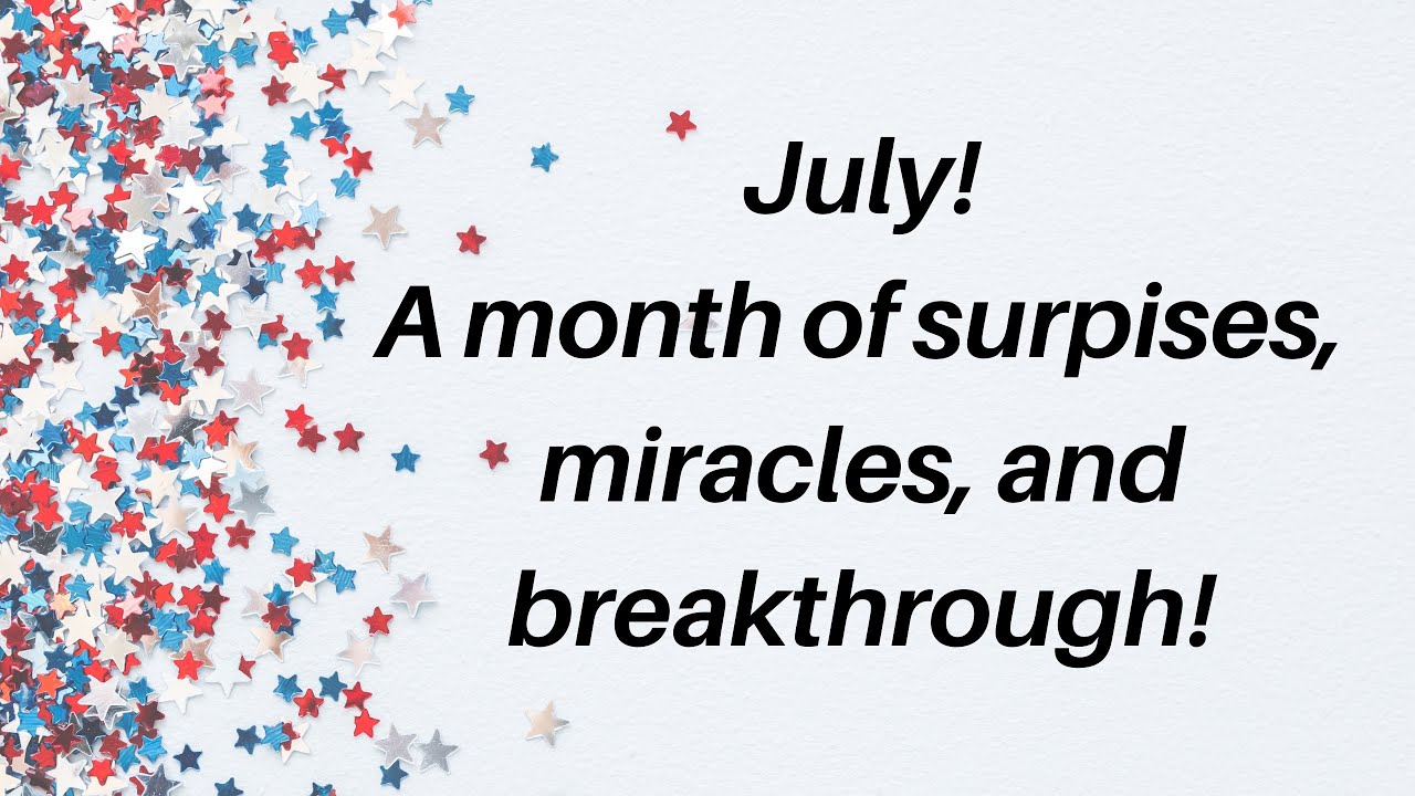A prophetic word for July! God said and it shall happen suddenly! July  2020💥🙏🏾♥️