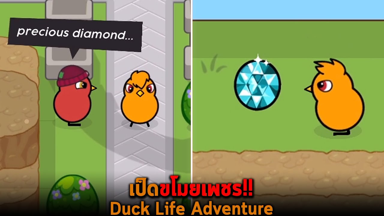 เป็ดขโมยเพชร Duck Life Adventure