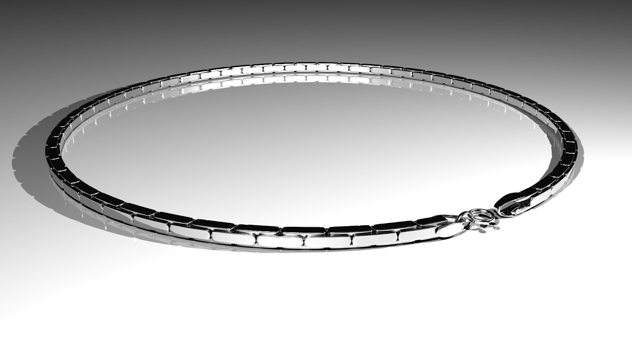 Maya 2014 tutorial : How to model a Necklace