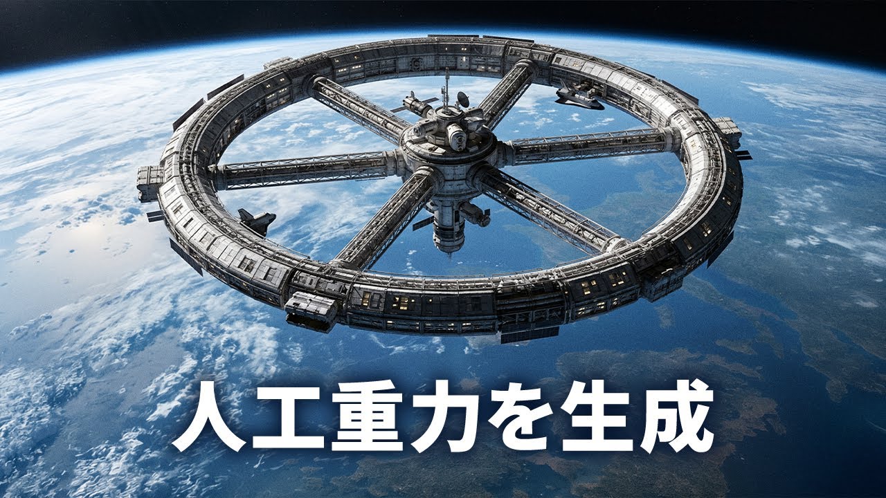宇宙の巨大な車輪で人工重力を実現、NASAがテスト中