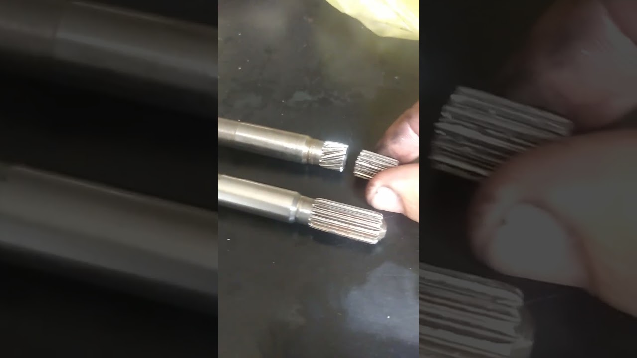 Problema con el eje (flecha) de caja TH125