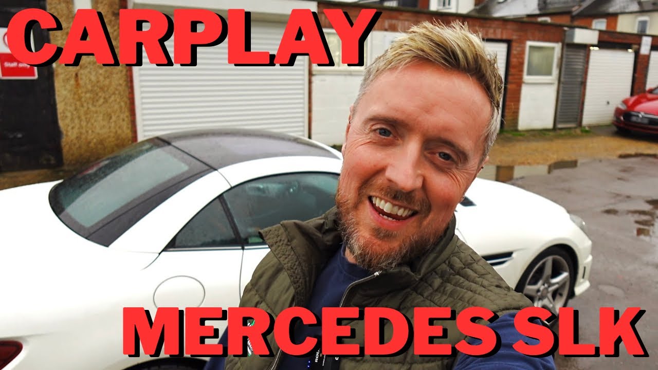 Mercedes SLK, преображенный экраном ZZ2 с поддержкой Apple CarPlay!