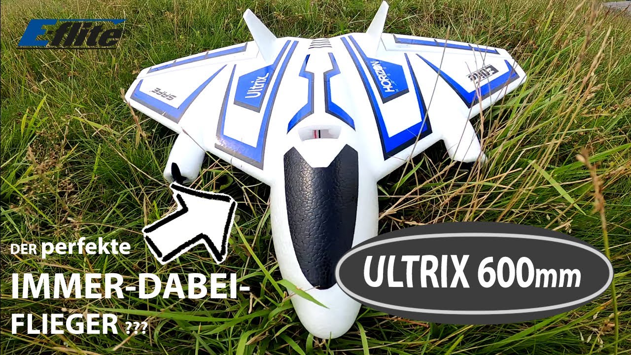 E-flite Ultrix 600mm BNF + LED lights, Modellvorstellung, (GERMAN)
