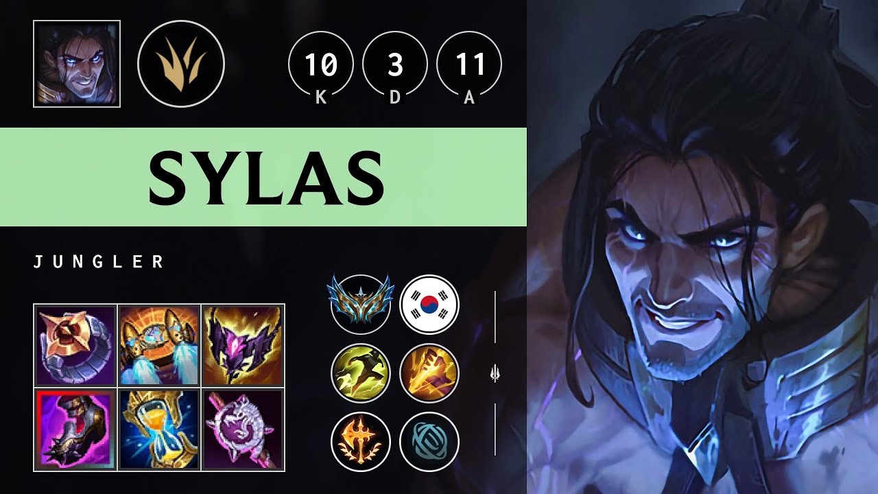 Sylas Jungle vs Viego - KR Challenger Patch 25.17