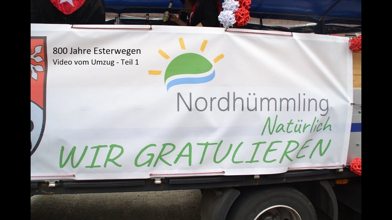800 Jahre Esterwegen - Festumzug Teil 1