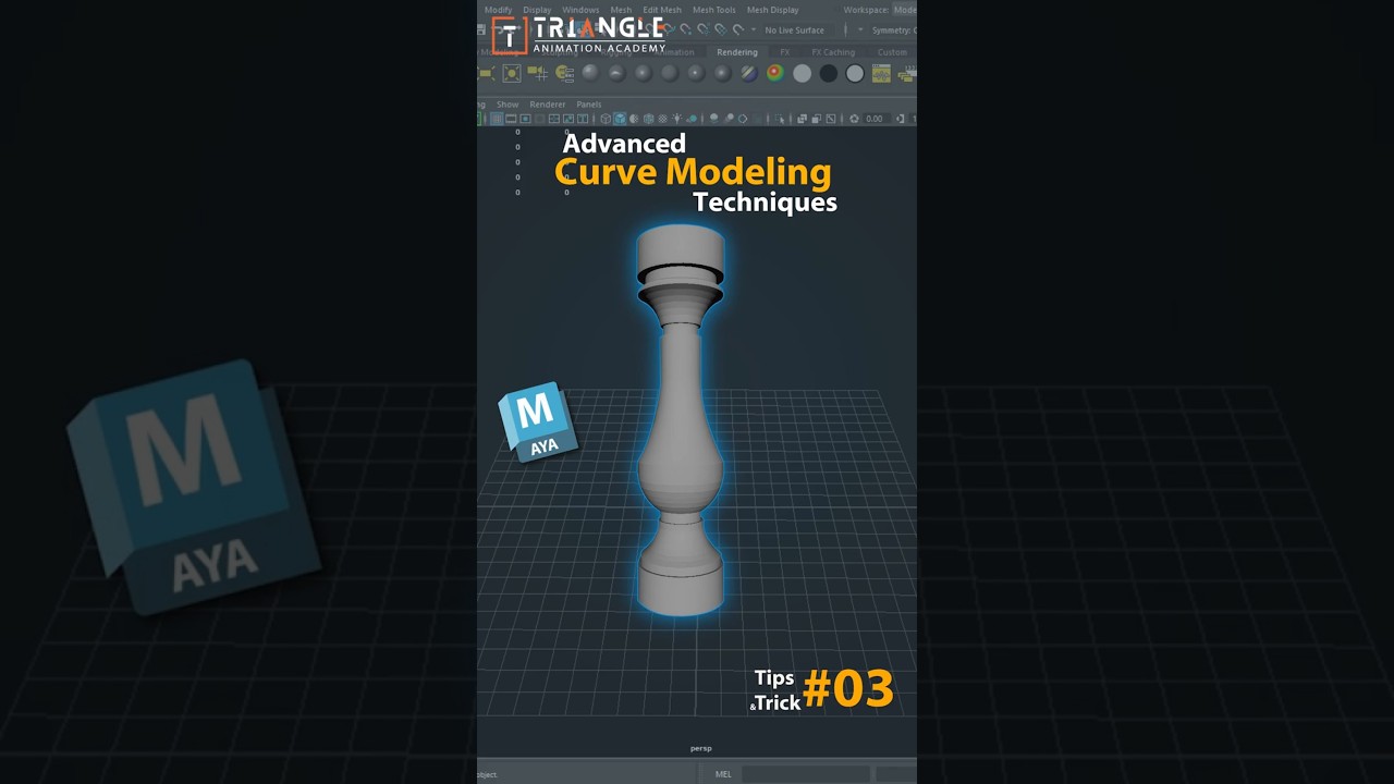 🎯 Master Your 3D Skills with Advanced Curve Modeling Techniques in Maya! 💡