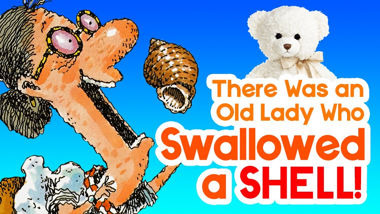 There Was An Old Lady Who Swallowed a Shell! by Lucille Colandro | Ms. Becky & Bear's Storytime