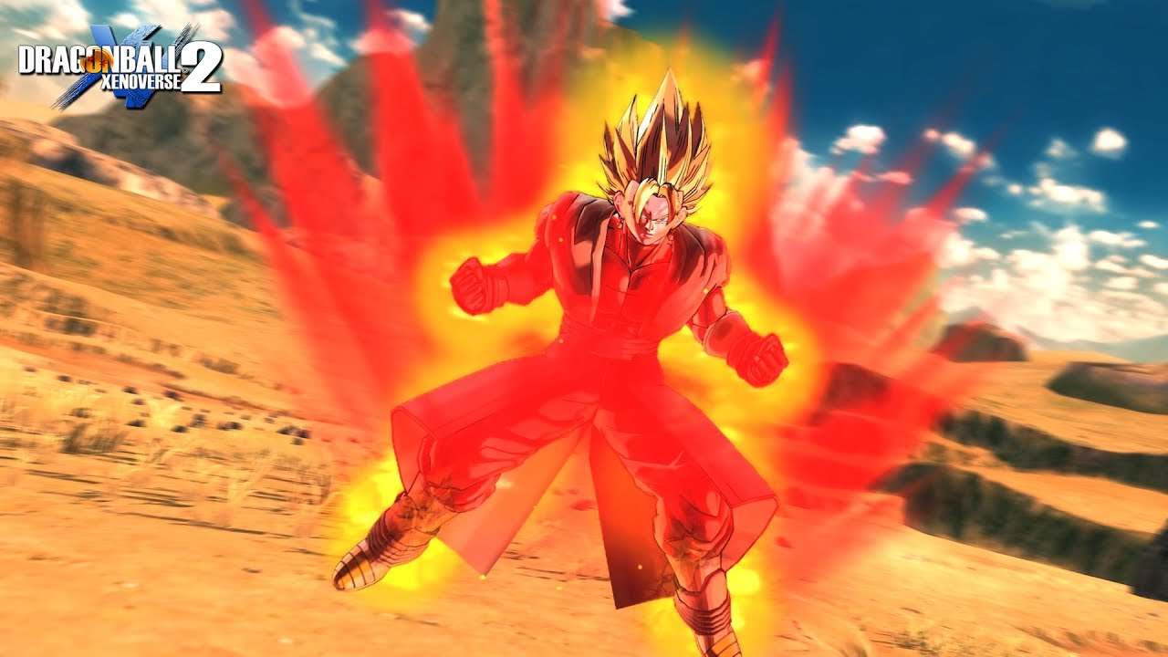 New Custom Xeno Vegito [SSJ-SSJKaioken-SSJ3-SSJ4] - Dragon Ball Xenoverse 2 Mods