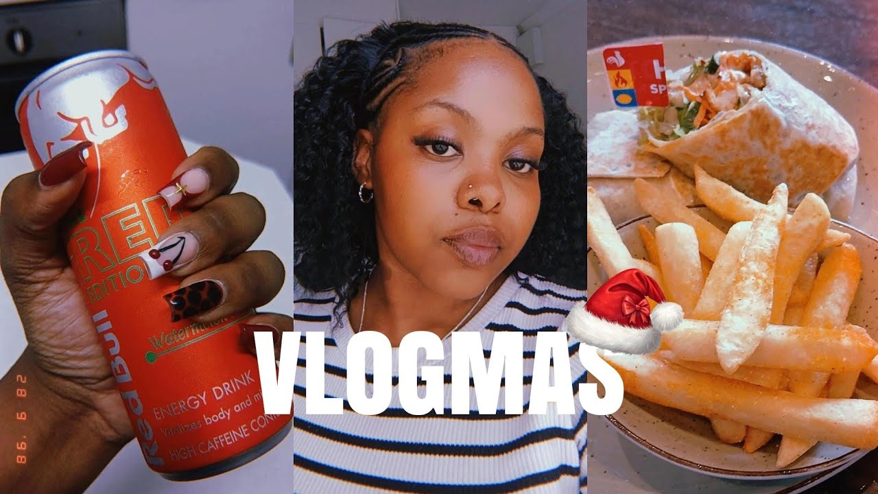 VLOGMAS WEEK 3🎄 | Maintenance vlog | Hair + Nails + Lashes | Motswana Youtuber #vlog #vlogmas 