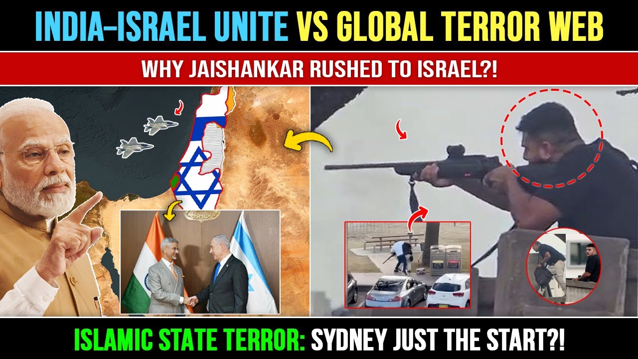 Why India Just Joined Forces With Israel Against Terror | Sydney Attack | Defence News