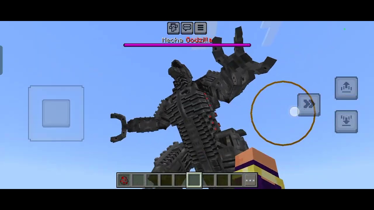 Monsterverse mod in Minecraft 
