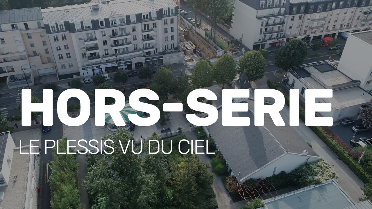 Le Plessis vu du ciel
