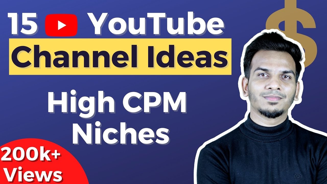 15 YouTube Channel Ideas! Satish K Videos