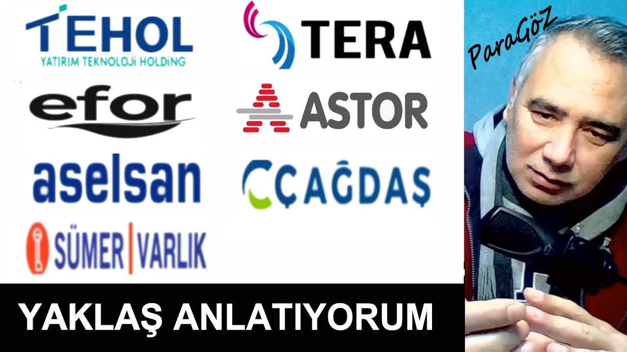 Tehol - Tera Yatırım - Efor Yatırım - &Ccedil;ağdaş Cam - Aselsan - Astor - S&uuml;mer Varlık Hisse Yorum