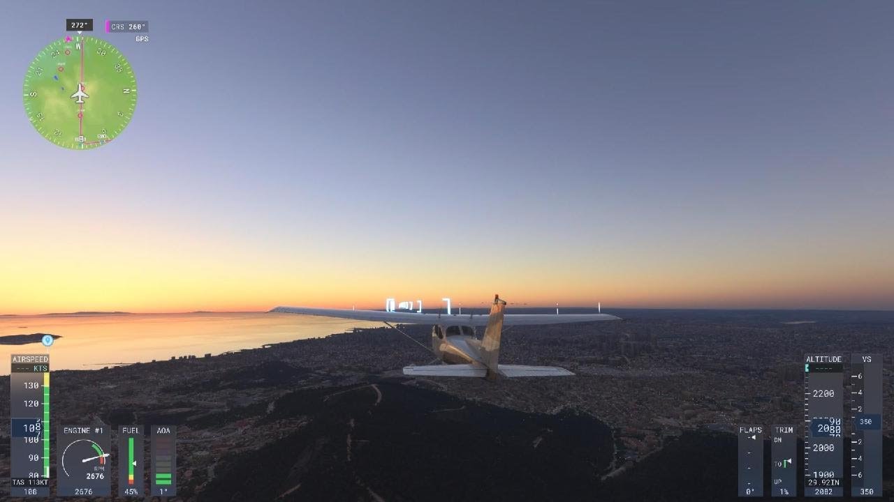 Microsoft Flight Simulator 2024_Sainte Sophie Istanbul décollage atterrissage