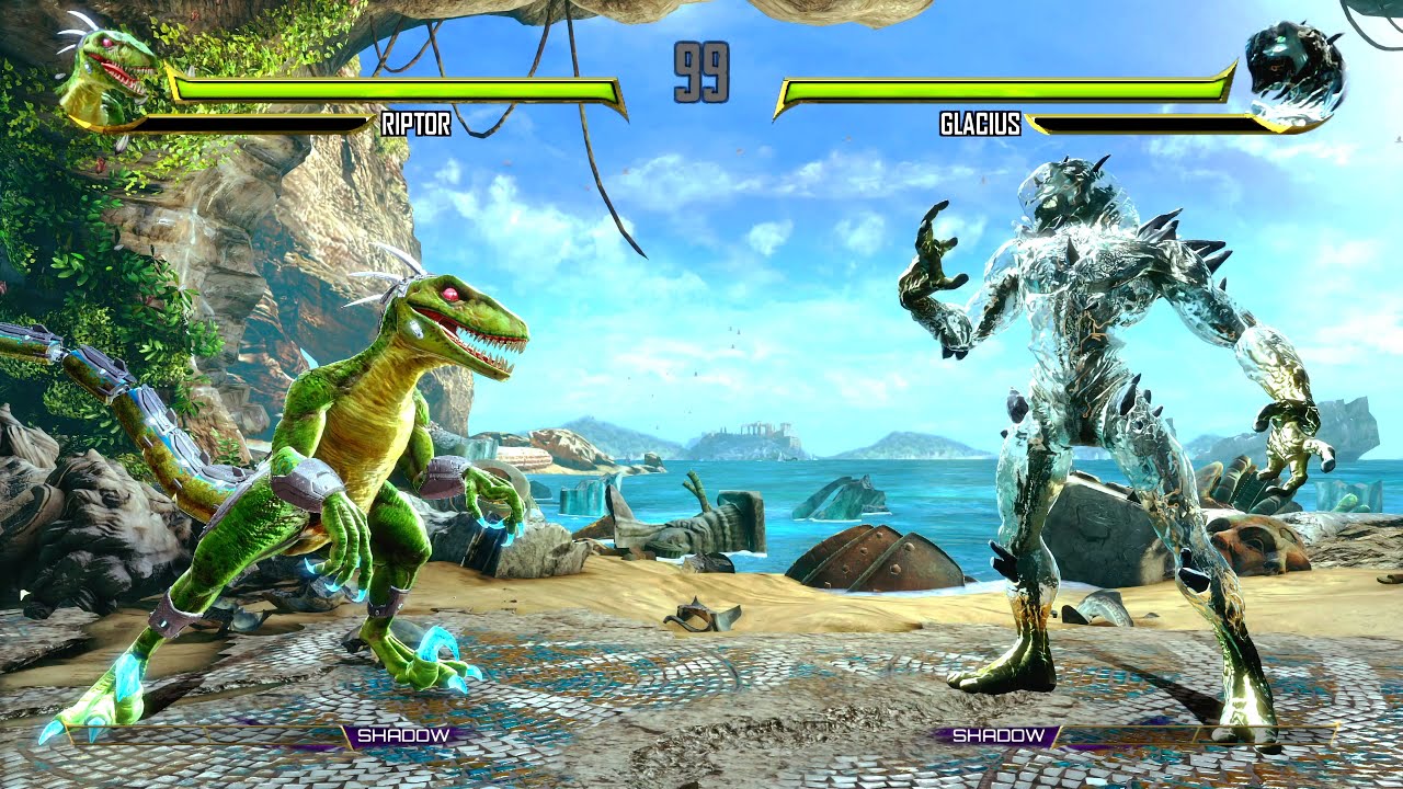 Riptor Vs Glacius: Killer Instinct PC (Extreme AI)