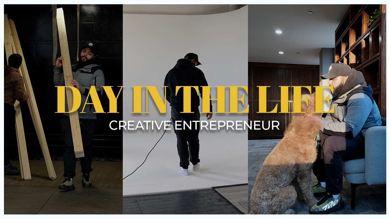 Day in the Life of Creative Entreprenuer | Creative Studio Build out