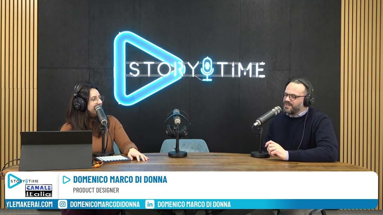 🎙️ Domenico Marco Di Donna - Product Designer | Storytime &ndash; Evoluzione Radio