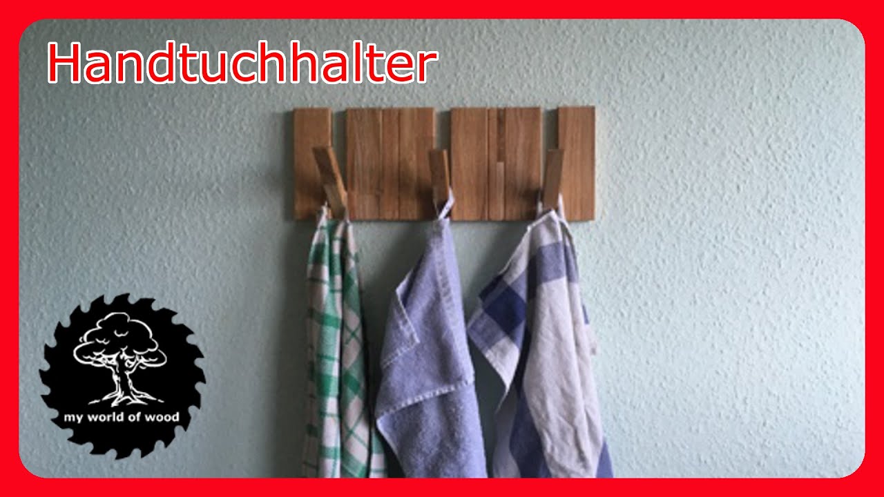 Handtuchhalter für 5 Handtücher
