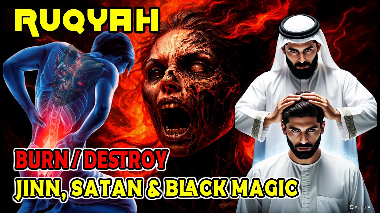Burn the Jinn, Demons and Magic that disturb the body with Ruqyah | إِنْ شَاءَ ٱللَّٰهُ,