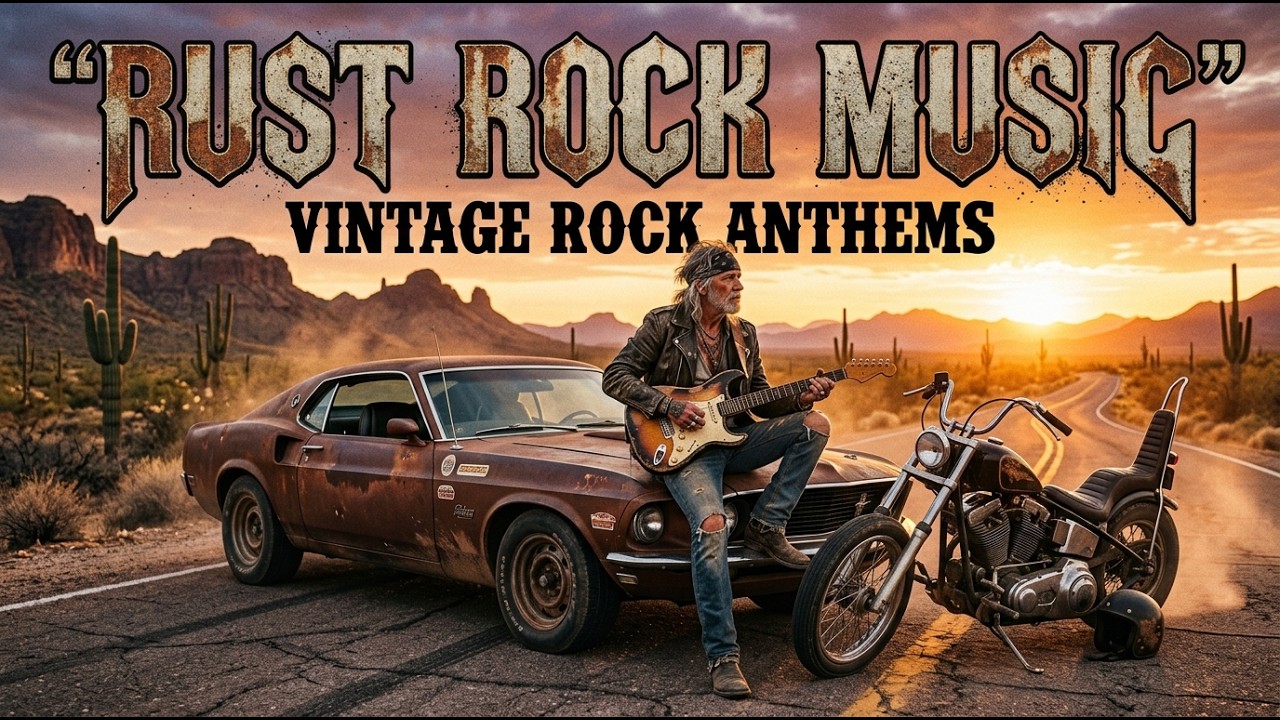Rust Rock Music Playlist 🔥 Ultimate Classic & Hard Rock Anthems That Never Die