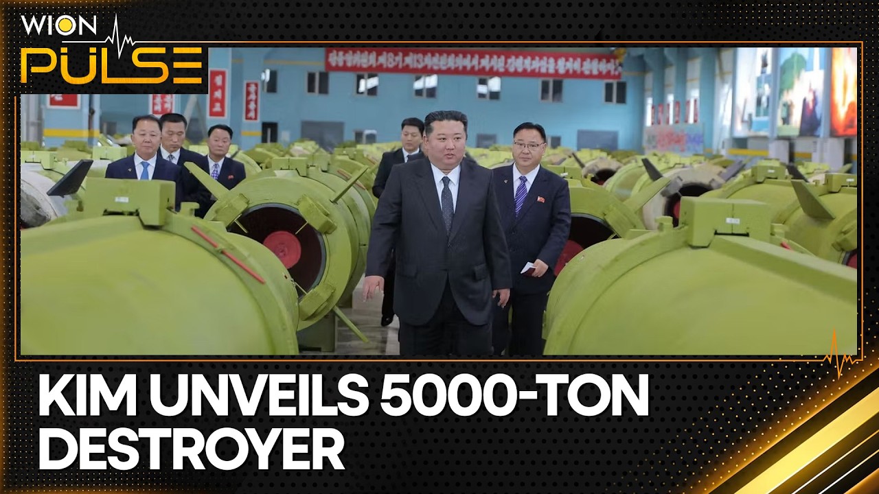 Kim Unveils Plans For New Warships & Nuclear-Armed Navy | WION Pulse