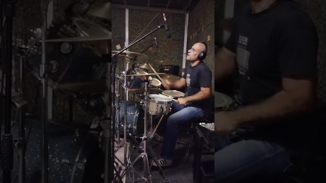 Cover batería Luz Casal , estás plantado en mi cabeza 