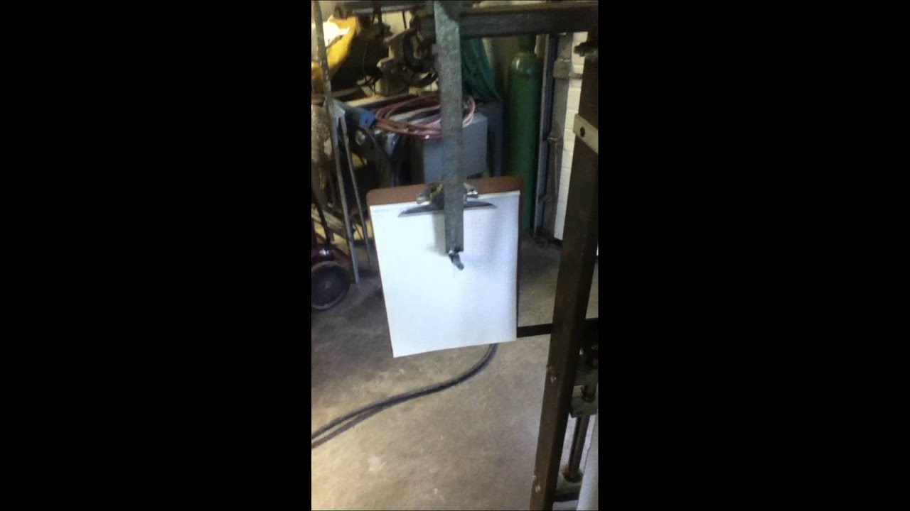 Homemade Mechanical Shock Dyno