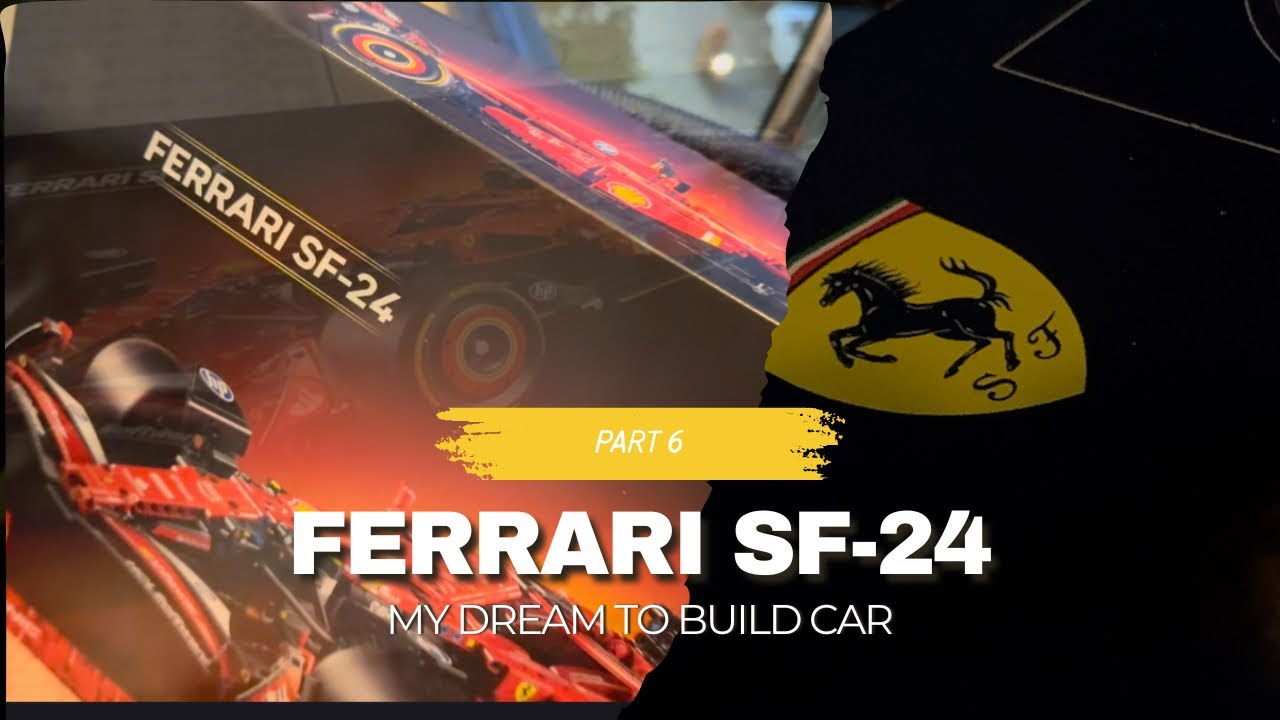 Building dreams piece by piece – Ferrari SF-24, Part = 6 