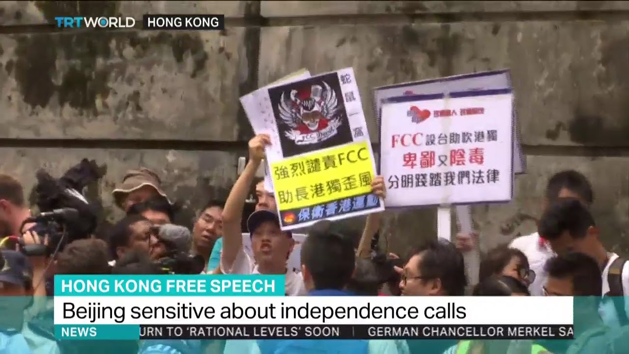 Chan wants Hong Kong independence from China