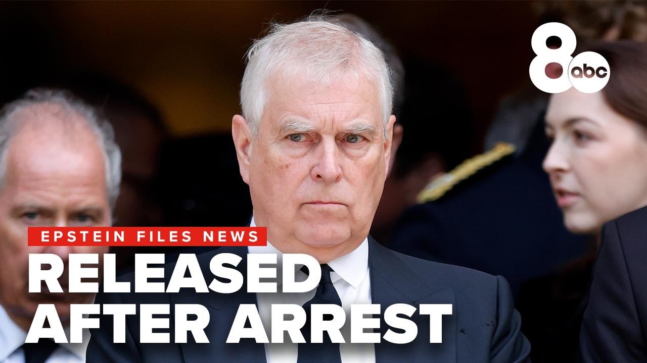 EX PRINCE ARRESTED  Former Prince Andrew RELEASED under investigation