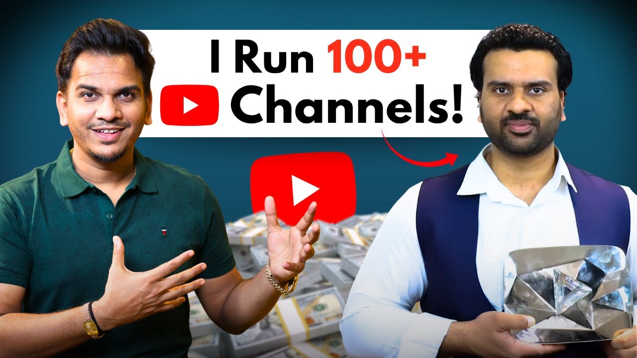 बिना चेहरा दिखाए कैसे यह  YouTuber  Running 100+ YouTube channels