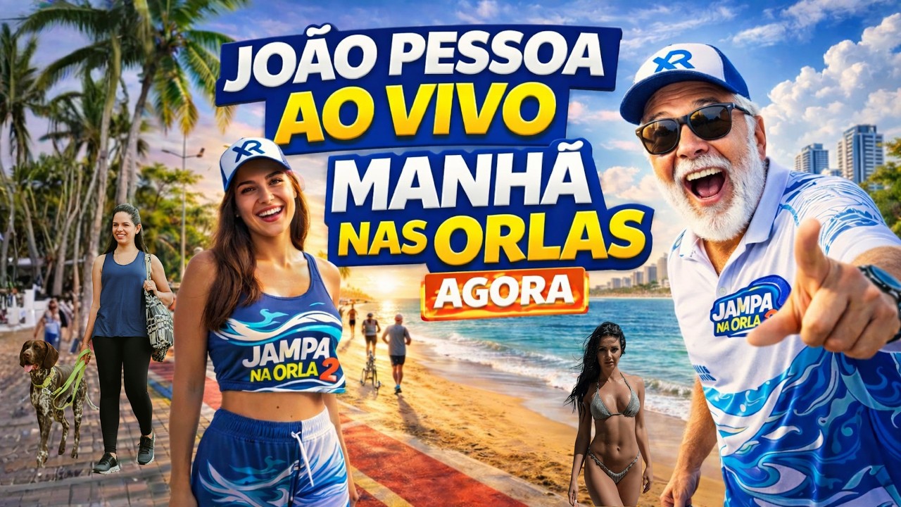 👉 JO&Atilde;O PESSOA AO VIVO 😱🌴 | MANH&Atilde; NAS ORLAS&hellip; OLHA COMO EST&Atilde;O AGORA 👀🔥 | Brazil Beach LIVE Now
