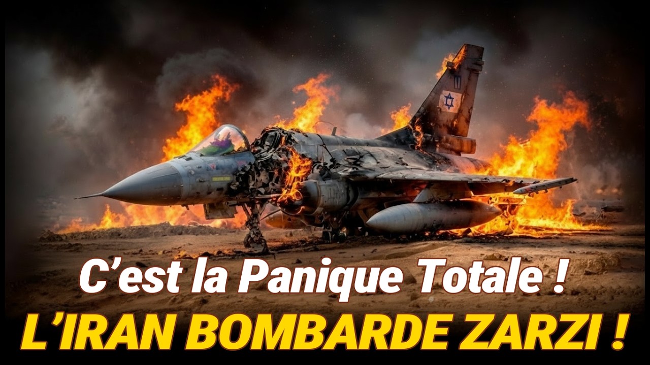 🚨 ISRAËL SOUS LES BOMBES : L'IRAN FRAPPE ZARZIR ET ABAT UN AVION AMÉRICAIN EN MOINS DE 24H