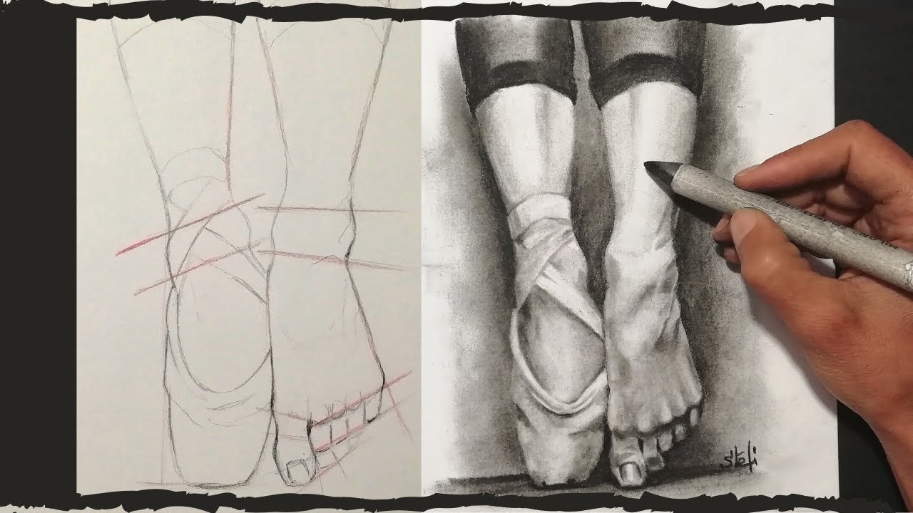 COMO DIBUJAR CON CARBONCILLO