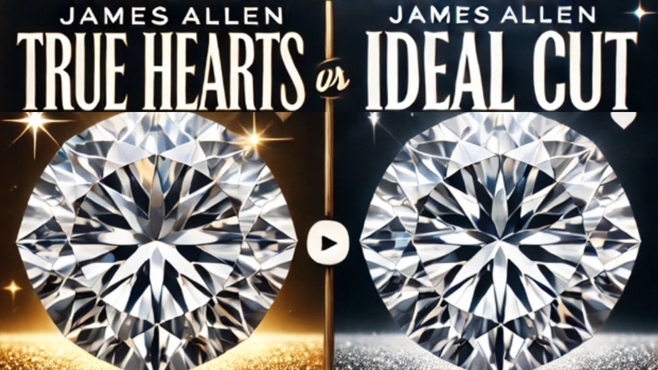 True Hearts vs Ideal Cut Diamonds by James Allen : Explained with 3 Examples