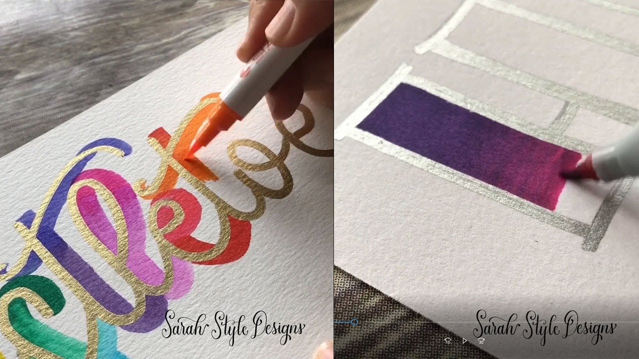 Satisfying Calligraphy Video Compilation