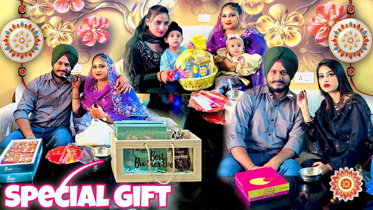 Sandeep ਗਈ ਆਪਣੇ Deep Tannu ਵੀਰ ਨੂੰ ਰੱਖੜੀ ਬੰਨਣ || Deep Matharu