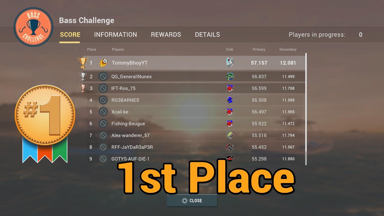 Fishing Planet Bass Challenge