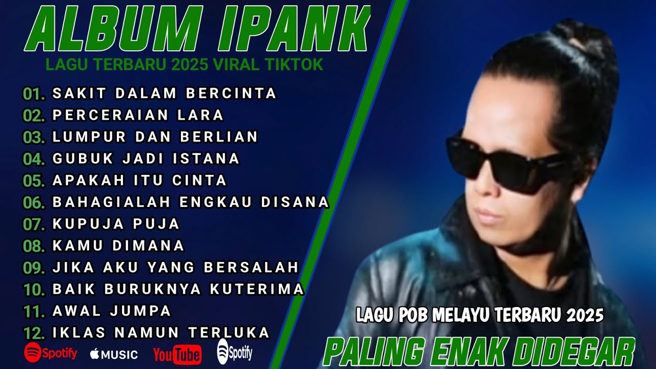 SAKIT DALAM BERCINTA - IPANK FULL ALBUM TERBAIK (LIRIK) PERCERAIAN LARA - LAGU POP TERBARU 2025