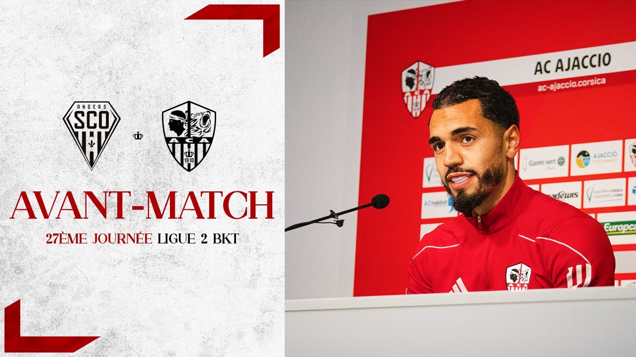 Avant-match SCO Angers - AC Ajaccio (J27 - Ligue 2)