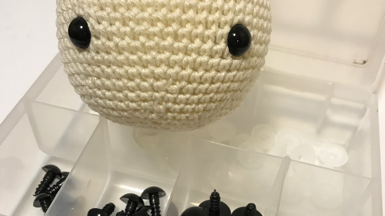 Como Colocar Olhos Com Travas De Segurança Em Amigurumis