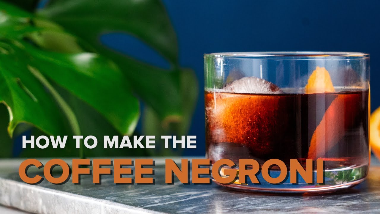 An Espresso Twist On a Classic: The Coffee Negroni!