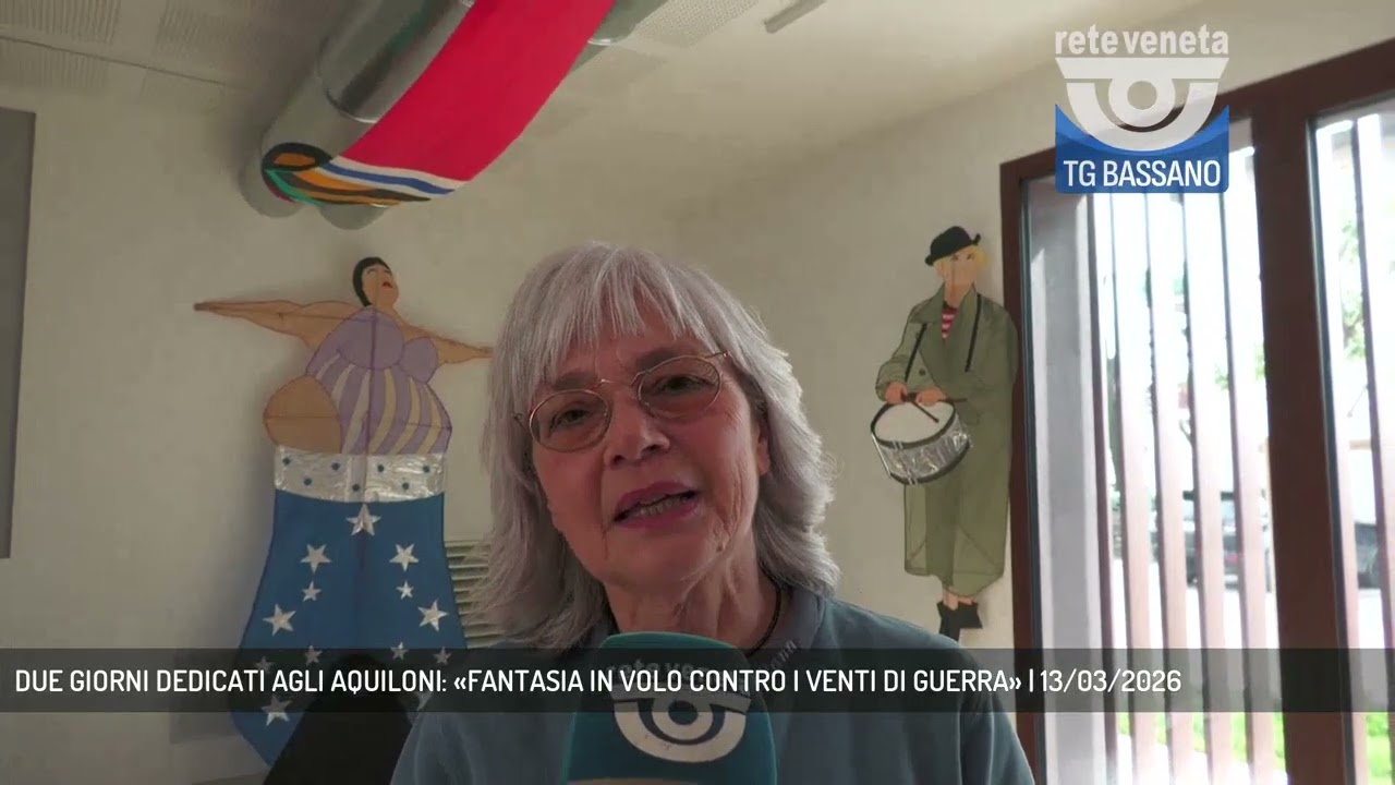 DUE GIORNI DEDICATI AGLI AQUILONI: «FANTASIA IN VOLO CONTRO I VENTI DI GUERRA» | 13/03/2026