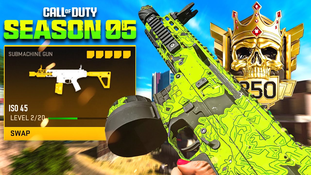 THE ISO 45 IS BACK AS ONE OF THE TOP SMG'S FOR SEASON 5 OF WARZONE!!