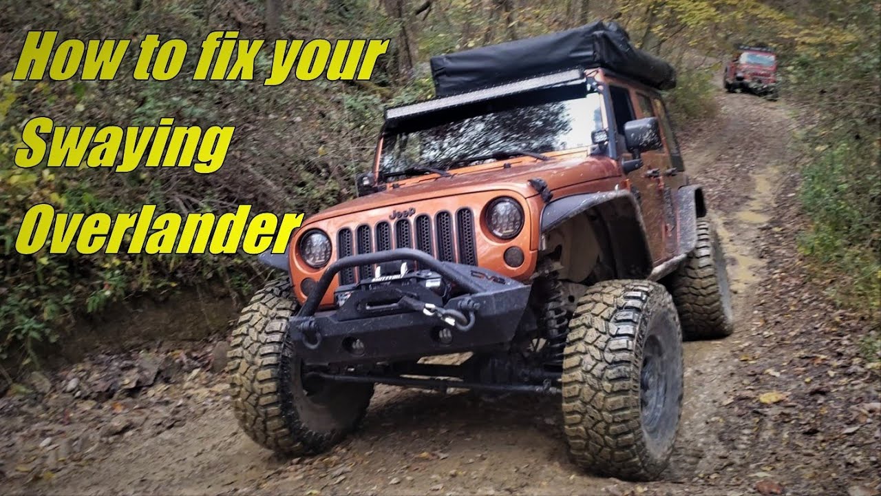 Overland Jeep Sway Bar Upgrade